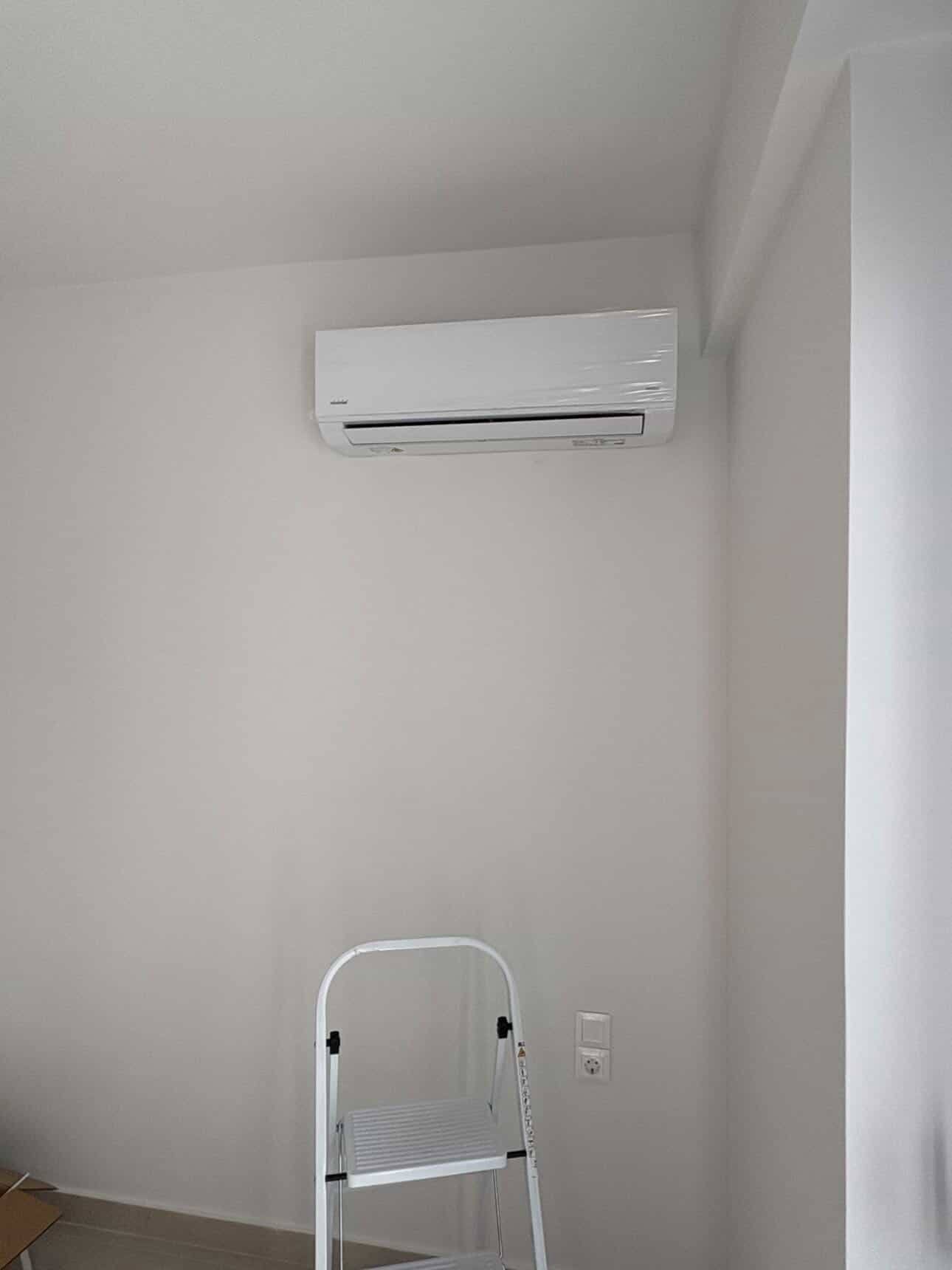 Νέα εγκατάσταση κλιματιστικού